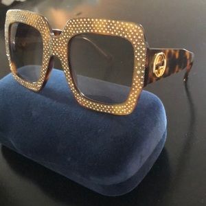 Sale. New Authentic Gucci embellished sunglasses